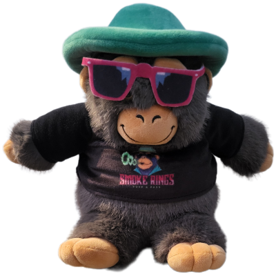 Smoke Ring' Mascot - Ringo the Monkey